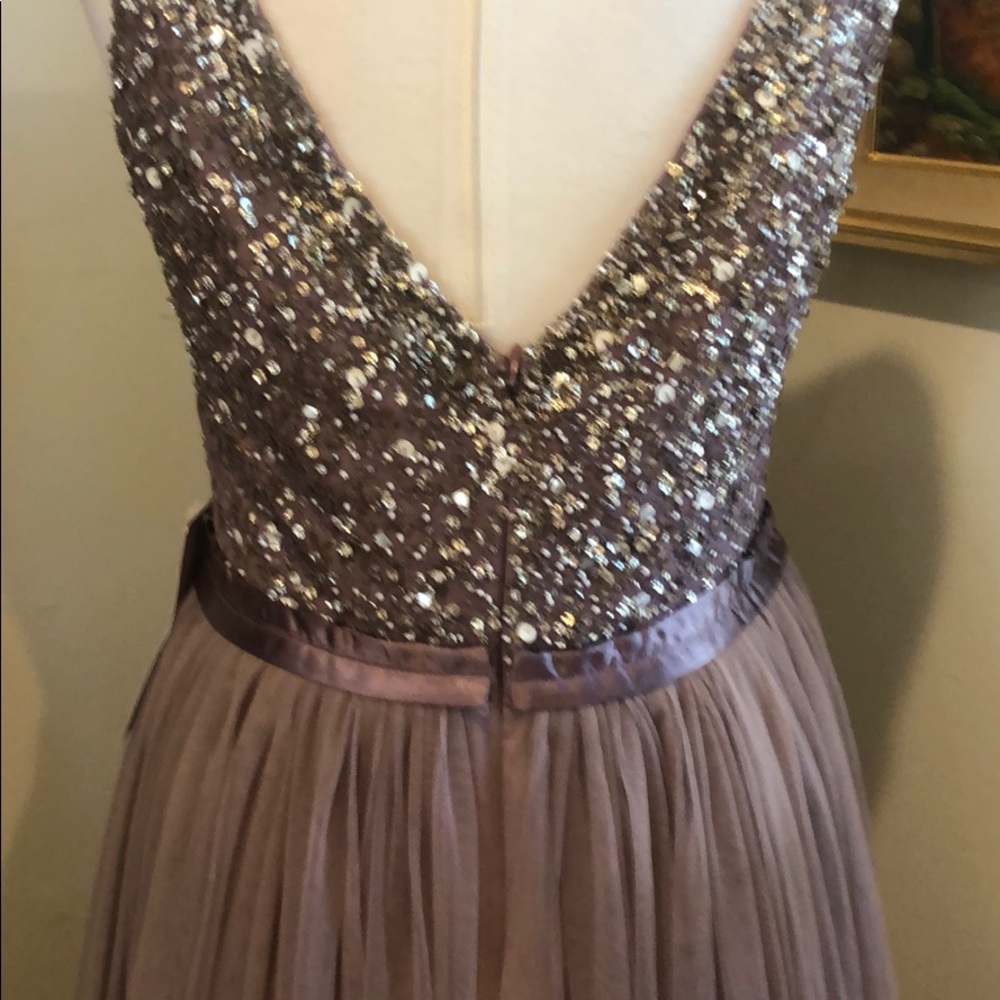 BHLDN Avery Dress Purple Sequin Formal Dress NWT - Picture 8 of 8